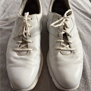 FootJoy White Leather Men's Oxfords